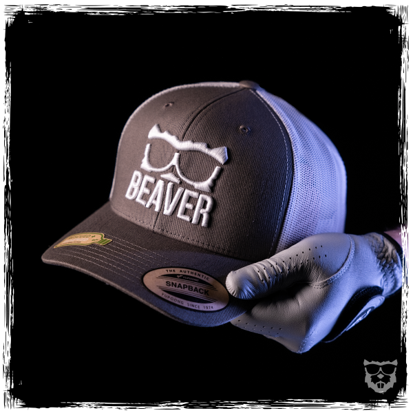 BEAVER Trucker Snapback Cap 'gray'